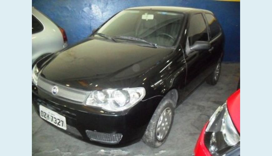 FIAT PALIO 2P FLEX - PRETO - 2008 Foto 1 (Grande)