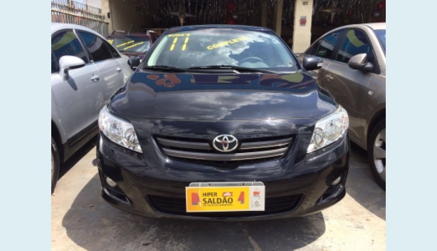 TOYOTA COROLLA XEI 2.0 FLEX 16V AUT. - PRETO - 2011 Foto 1 (Grande)