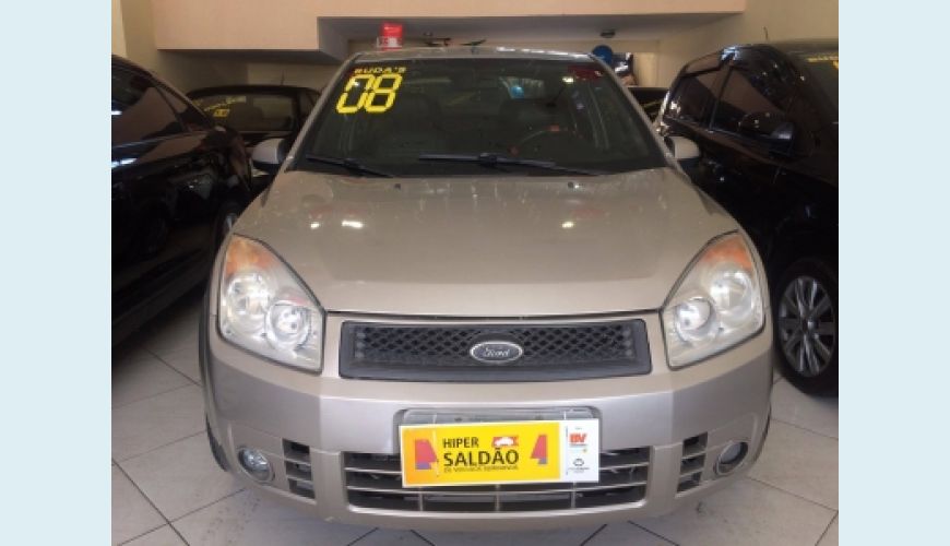 FORD FIESTA SED. 1.6 8V FLEX 4P - PRATA - 2008 Foto 1 (Grande)