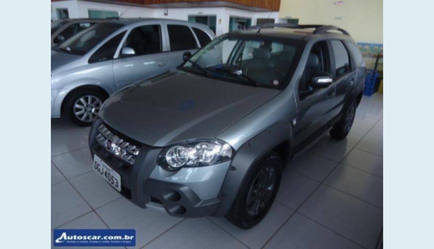 FIAT PALIO WEEK. ADV. ITALIA 1.8 FLEX 16V - CINZA - 2012 Foto 1 (Grande)
