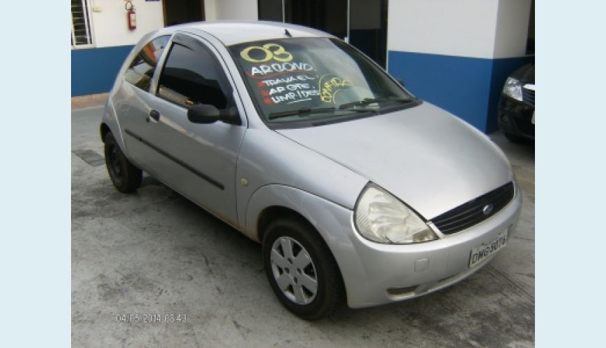 FORD KA 1.0 MPI GL 8V 2P - PRATA - 2003 Foto 1 (Grande)