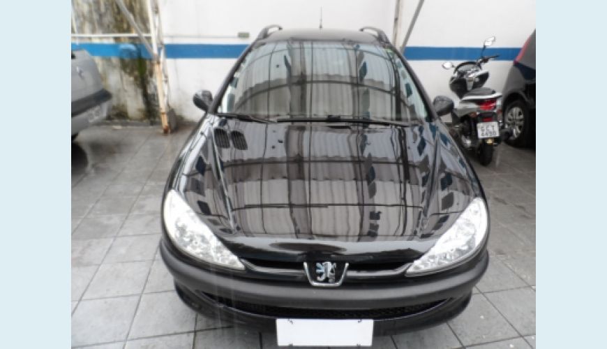 PEUGEOT 206 SW PRESENCE 1.4/ 1.4 FLEX 8V 5P - PRETO - 2005 Foto 1 (Grande)