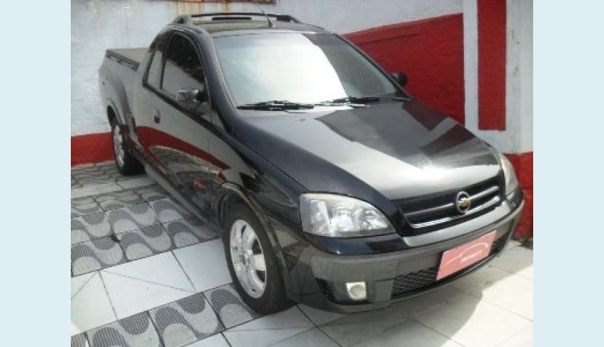 CHEVROLET MONTANA SPORT 1.8 FLEX - PRETO - 2006 Foto 1 (Grande)