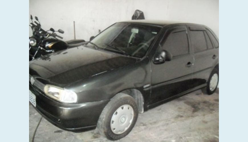 VOLKSWAGEN GOL 4P 1.0 16V - VERDE - 1999 Foto 1 (Grande)
