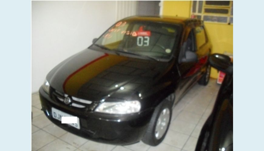 CHEVROLET CELTA SUPER 4P 1.0 - PRETO - 2003 Foto 1 (Grande)