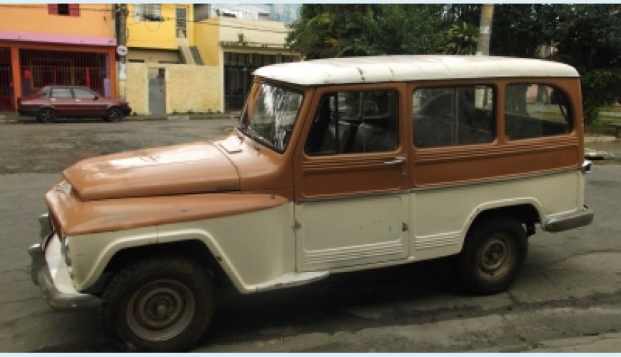 WILLYS RURAL - MARROM - 1964 Foto 1 (Grande)