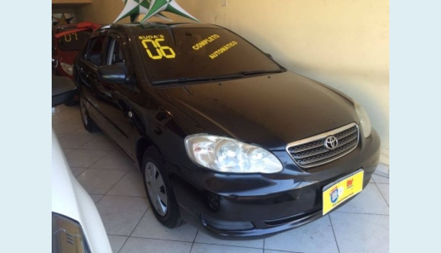 TOYOTA COROLLA XLI 1.6 16V 110CV AUT. - PRETO - 2006 Foto 1 (Grande)