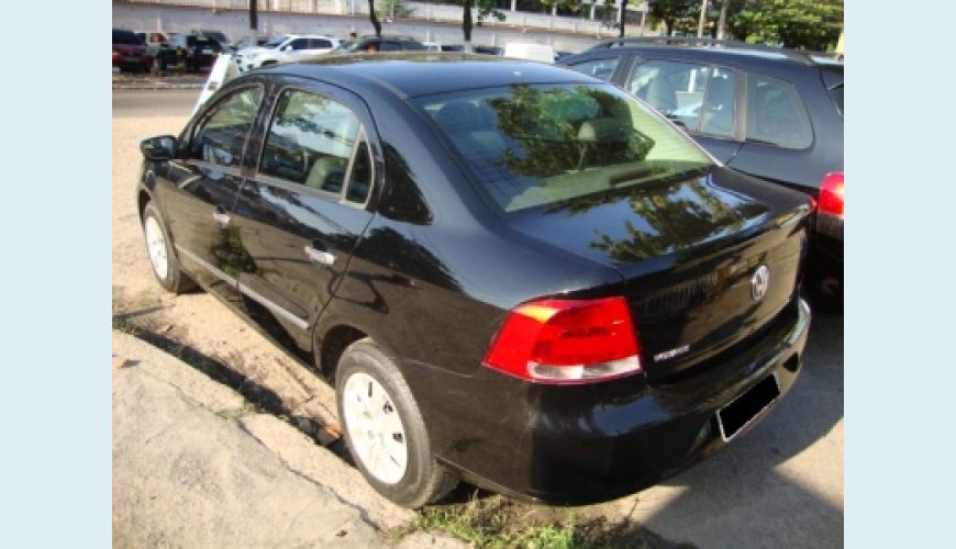 VOLKSWAGEN VOYAGE 1.0 MI TOTAL FLEX 8V 4P - PRETO - 2011 Foto 1 (Grande)