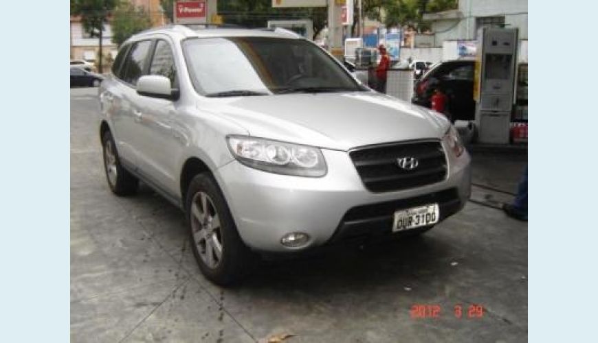 HYUNDAI SANTA FÉ 2.7 AUT. - PRATA - 2007 Foto 1 (Grande)