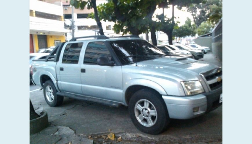 CHEVROLET S-10 P-UP ADVANT. 2.4/2.4 MPFI F.POWER CD - PRATA - 2010 Foto 1 (Grande)