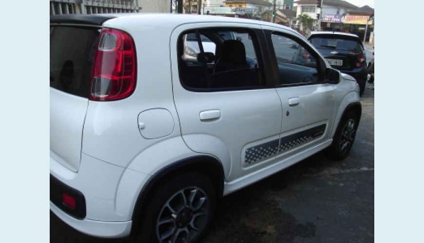 FIAT UNO SPORTING 1.4 EVO FIRE FLEX 8V 4P - BRANCO - 2013 Foto 1 (Grande)
