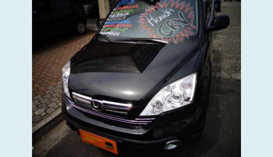 HONDA CRV LX 4X2 AUT. - PRETO - 2009 Foto 1 (Grande)