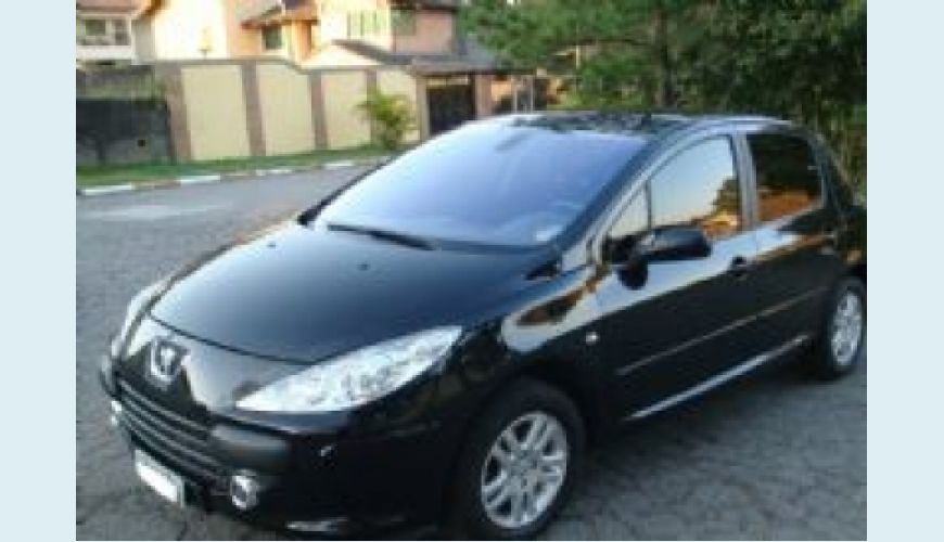 PEUGEOT 307 HATCH FELINE 2.0 16V FLEX - PRETO - 2008 Foto 1 (Grande)
