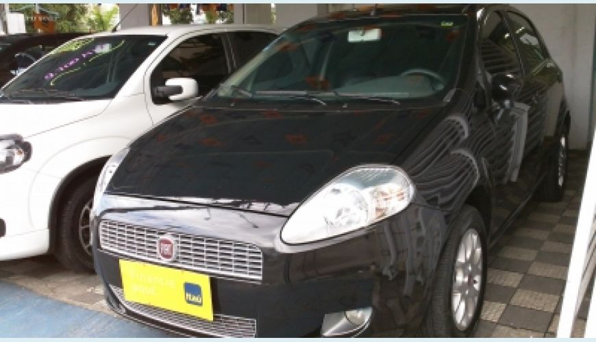 FIAT PUNTO HLX 1.8 FLEX 8V 5P - PRETO - 2008 Foto 1 (Grande)