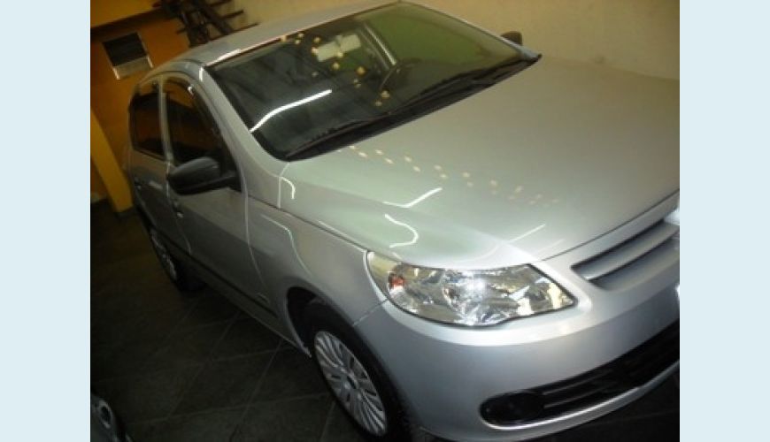 VOLKSWAGEN GOL TREND 4P 1.0 FLEX - PRATA - 2009 Foto 1 (Grande)