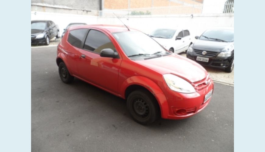 FORD KA 1.0 KINECT FLY 8V FLEX 2P - VERMELHO - 2010 Foto 1 (Grande)