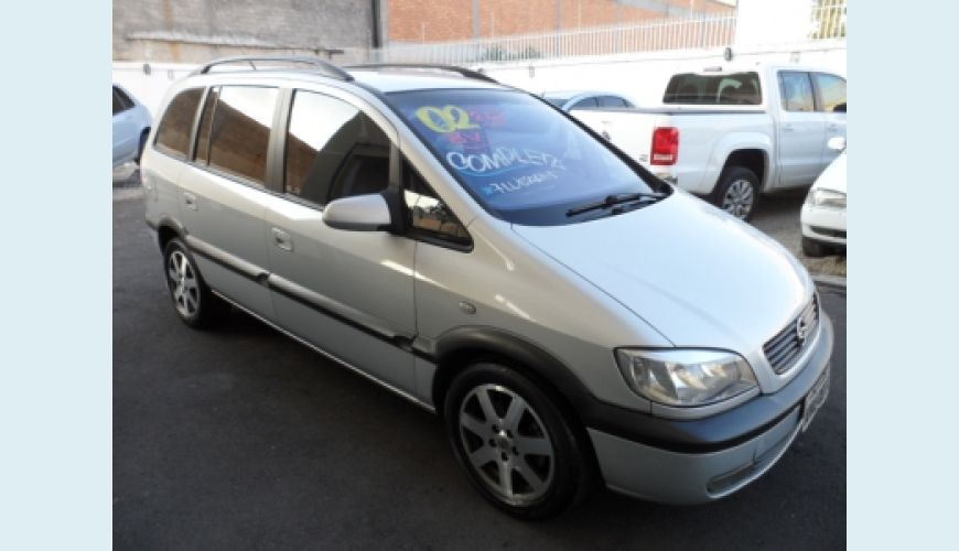CHEVROLET ZAFIRA 2.0 MPFI CD 8V 4P - PRATA - 2002 Foto 1 (Grande)