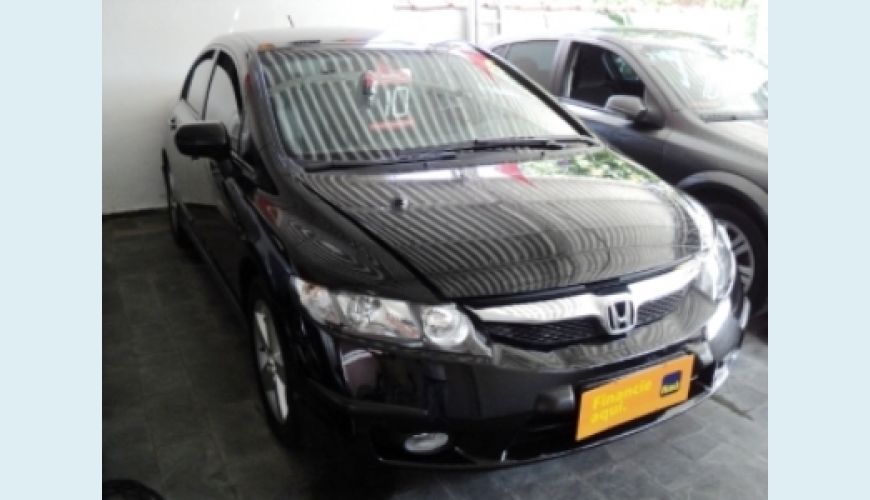 HONDA CIVIC SEDAN LXS 4P 1.8 AUT. FLEX - PRETO - 2010 Foto 1 (Grande)
