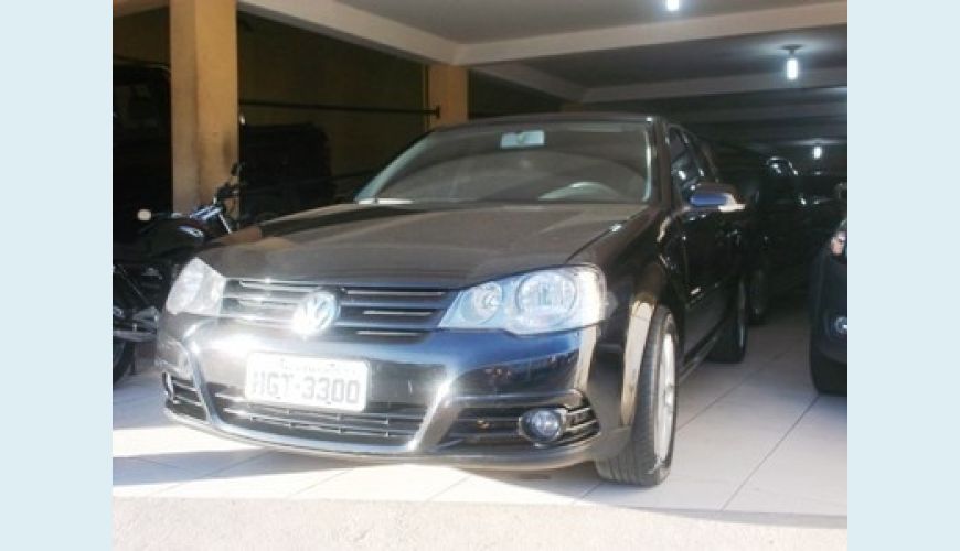 VOLKSWAGEN GOLF SPORTLINE 1.6 MI TOTAL FLEX 8V 4P - PRETO - 2010 Foto 1 (Grande)