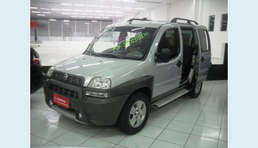 FIAT DOBLO ADVENTURE TRYON 1.8 FLEX - PRATA - 2007 Foto 1 (Grande)