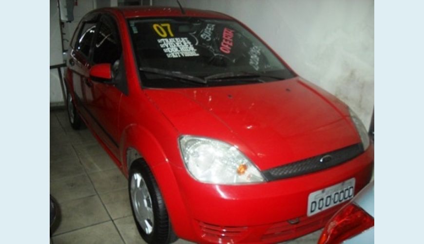 FORD FIESTA HATCH 1.0 - VERMELHO - 2007 Foto 1 (Grande)