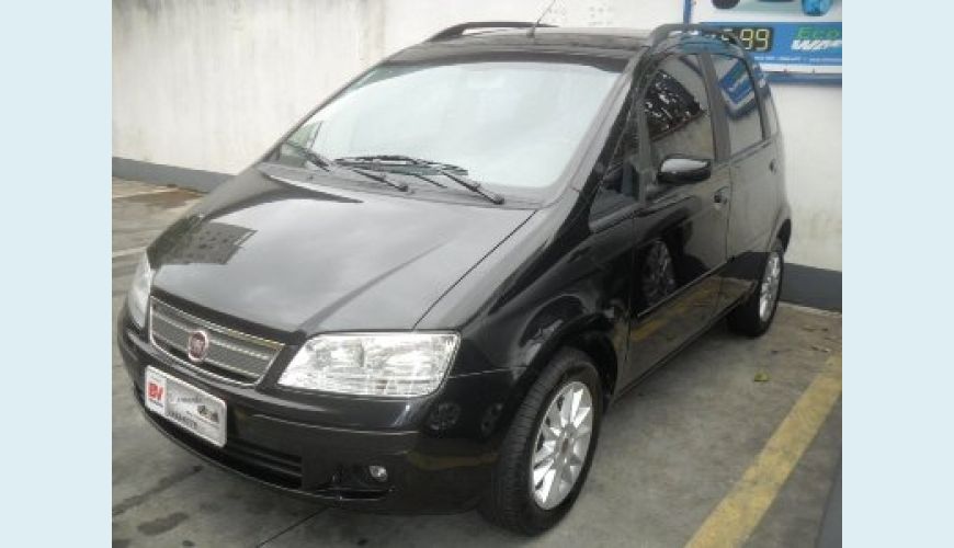 FIAT IDEA ELX 1.4 FLEX - PRETO - 2010 Foto 1 (Grande)