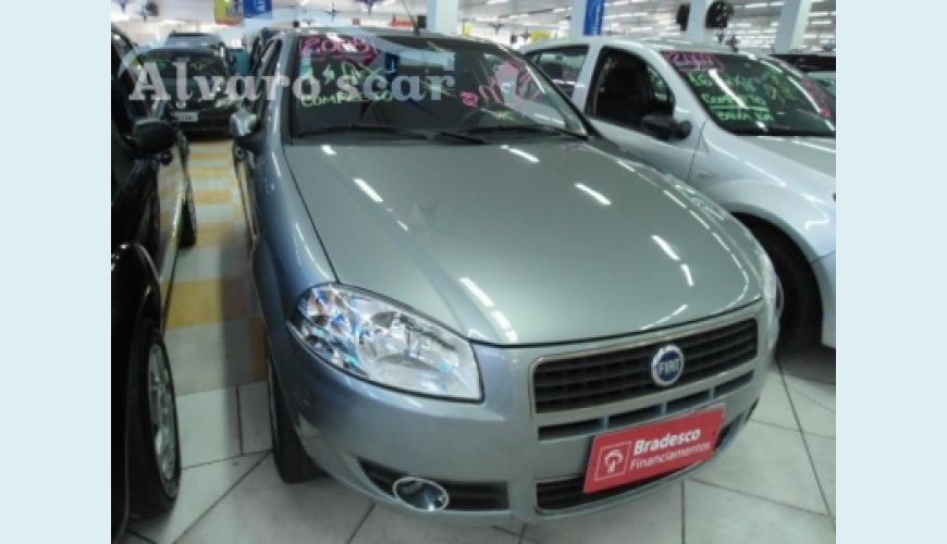 FIAT PALIO ELX 1.4 MPI FIRE FLEX 8V 4P - CINZA - 2008 Foto 1 (Grande)