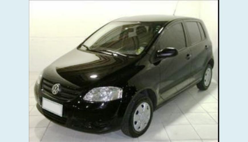 VOLKSWAGEN FOX 4P 1.0 FLEX - PRETO - 2008 Foto 1 (Grande)