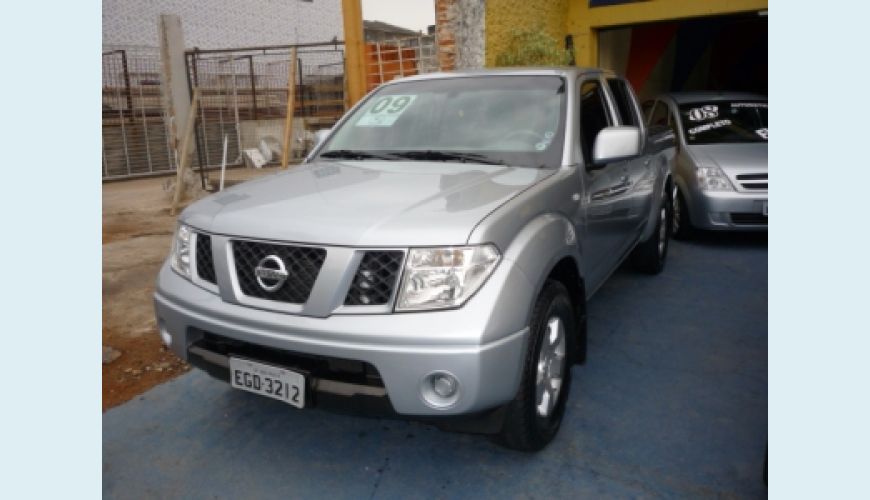 NISSAN FRONTIER CD XE 4X2 - PRATA - 2009 Foto 1 (Grande)