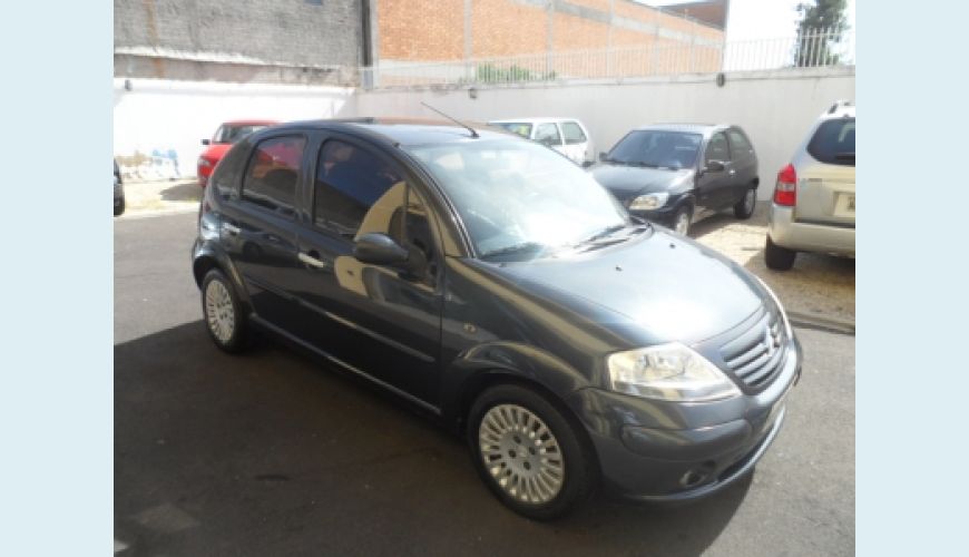CITROËN C3 EXCLUSIVE 1.6 16V - CINZA - 2007 Foto 1 (Grande)