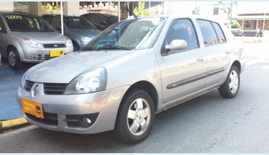RENAULT CLIO SEDAN 1.6 EGEUS - CINZA - 2006 Foto 1 (Grande)