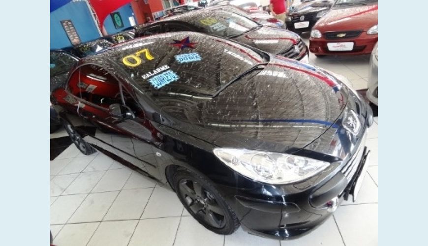 PEUGEOT 307 CABRIOLET - PRETO - 2007 Foto 1 (Grande)