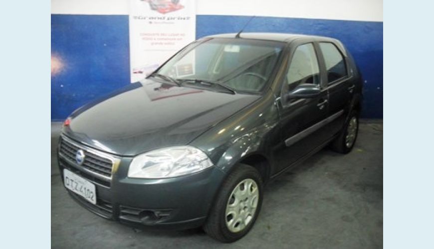 FIAT PALIO ATRACTIVE 4P 1.0 - CINZA - 2008 Foto 1 (Grande)