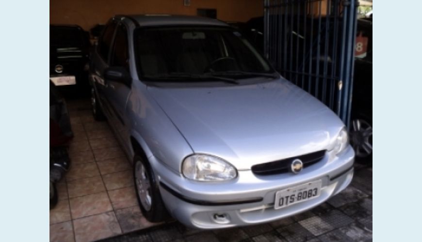 CHEVROLET CORSA SEDAN CLASSIC 1.0 - PRATA - 2008 Foto 1 (Grande)