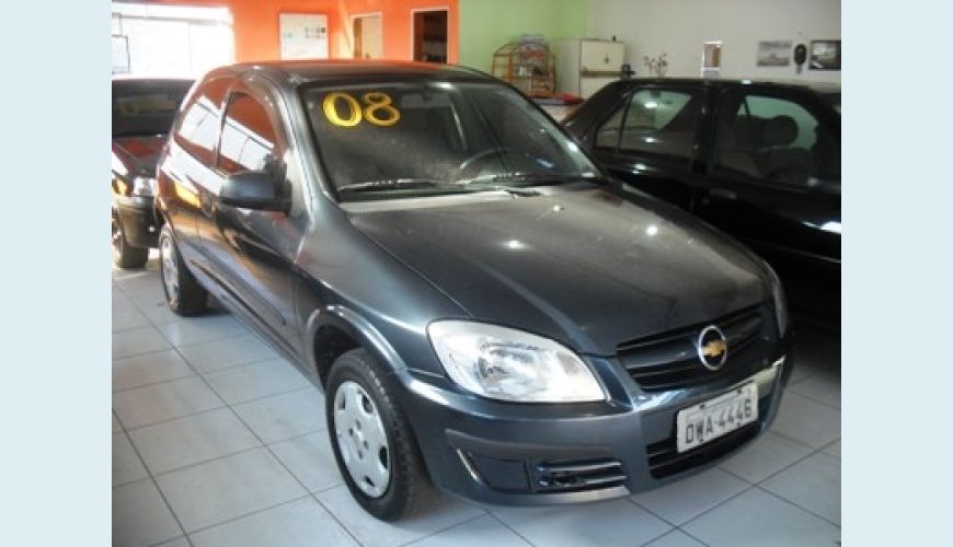 CHEVROLET CELTA 1.0 LIFE VHC FLEX - CINZA - 2008 Foto 1 (Grande)