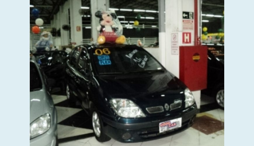 RENAULT SCENIC EXPRESSION 1.6 16V FLEX - VERDE - 2006 Foto 1 (Grande)