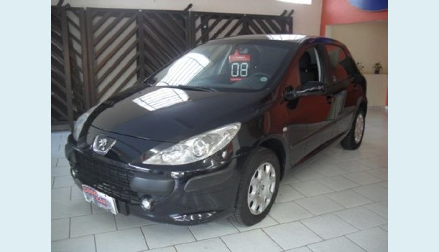 PEUGEOT 307 PRESENCE 1.6 - PRETO - 2008 Foto 1 (Grande)