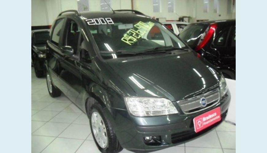 FIAT IDEA ELX 1.4 FLEX - CINZA - 2008 Foto 1 (Grande)