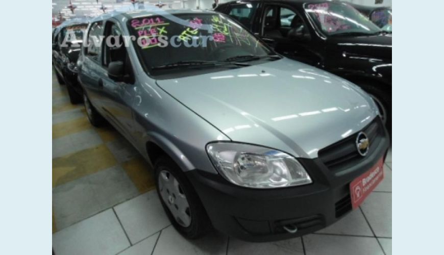 CHEVROLET CELTA 1.0 LIFE 4P - PRATA - 2010 Foto 1 (Grande)