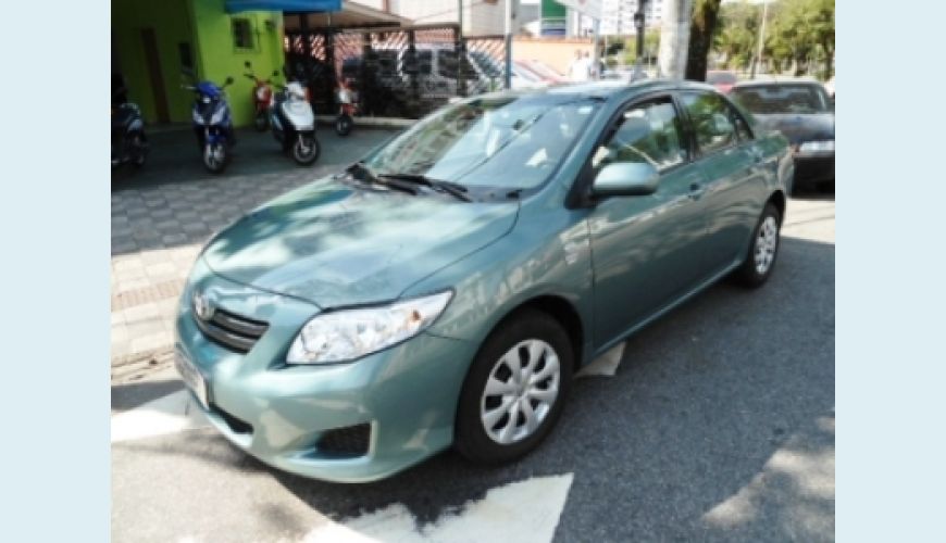 TOYOTA COROLLA XLI 1.8 FLEX - VERDE - 2009 Foto 1 (Grande)