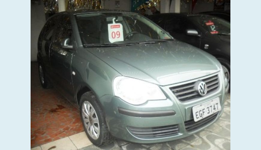 VOLKSWAGEN POLO HATCH PLUS 8V 1.6 FLEX - CINZA - 2009 Foto 1 (Grande)