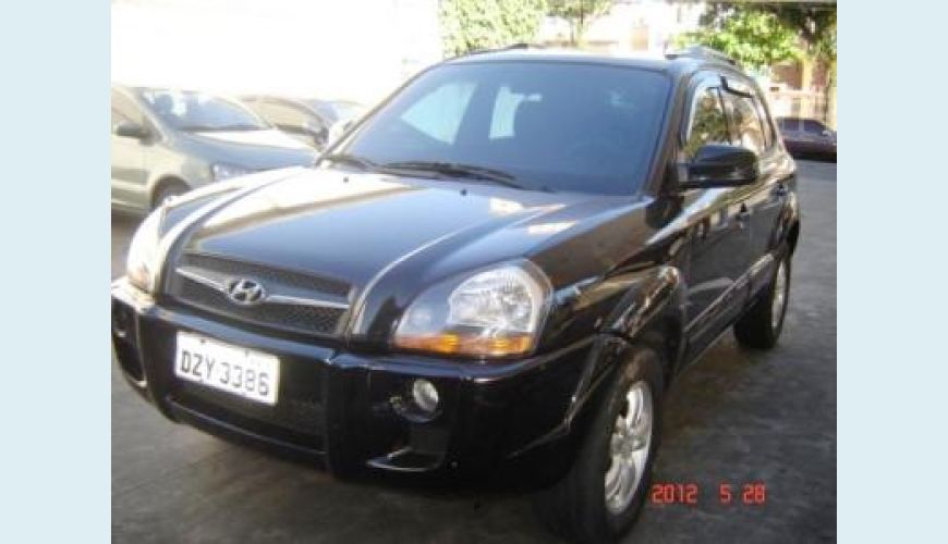 HYUNDAI TUCSON GLS 2.0 AUT. - PRETO - 2008 Foto 1 (Grande)