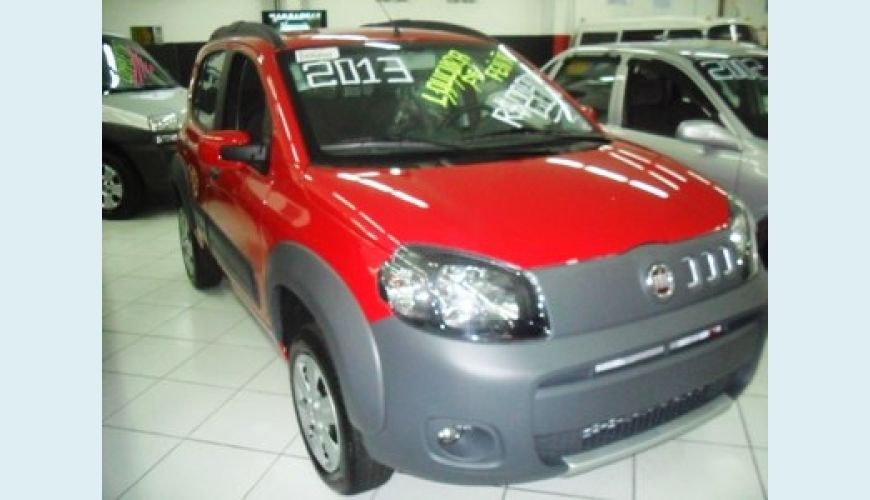 FIAT UNO WAY 4P 1.0 FLEX - VERMELHO - 0KM Foto 1 (Grande)