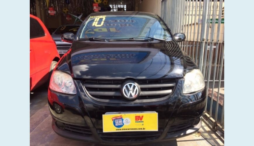 VOLKSWAGEN FOX 1.0 MI TOTAL FLEX 8V 5P - PRETO - 2010 Foto 1 (Grande)