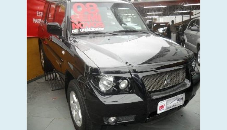 MITSUBISHI PAJERO TR4 2.0 4X4 FLEX AUT. - PRETO - 2008 Foto 1 (Grande)