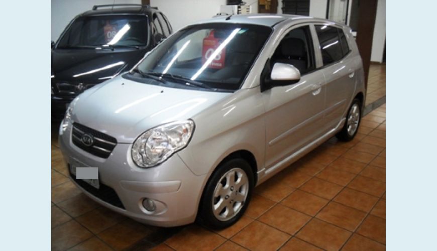 KIA PICANTO EX 1.16 - PRATA - 2008 Foto 1 (Grande)