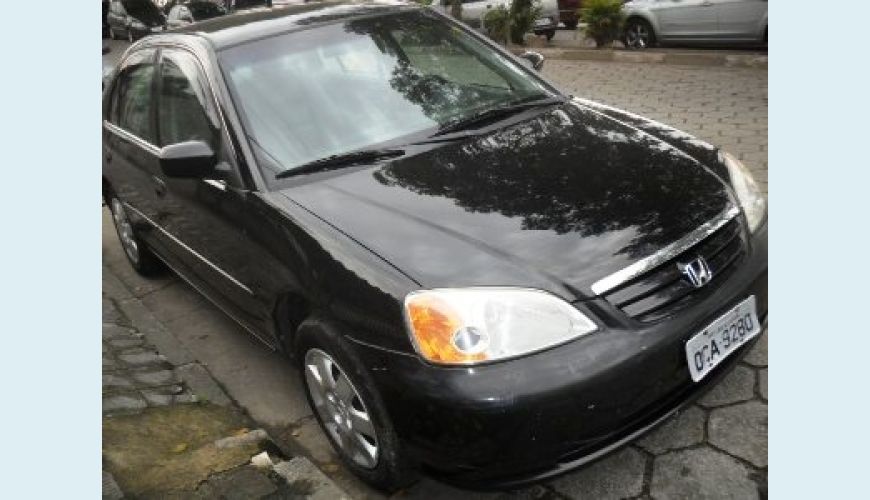 HONDA CIVIC LX 1.7 AUT. - PRETO - 2003 Foto 1 (Grande)