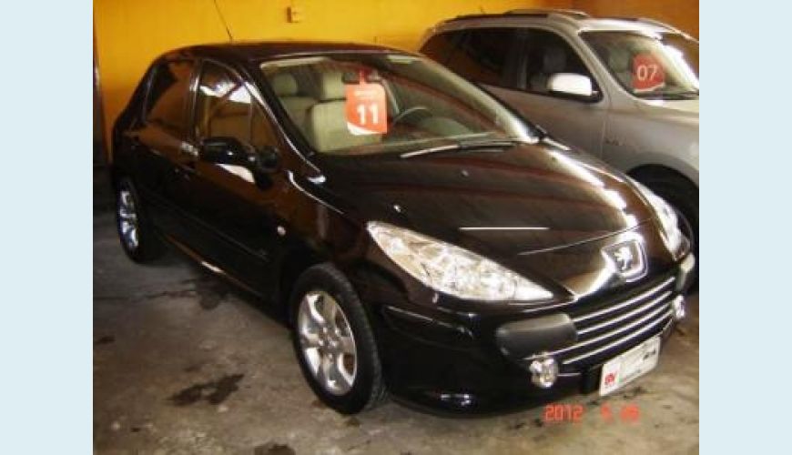 PEUGEOT 307 PRPK 4P 1.6 FLEX - PRETO - 2011 Foto 1 (Grande)
