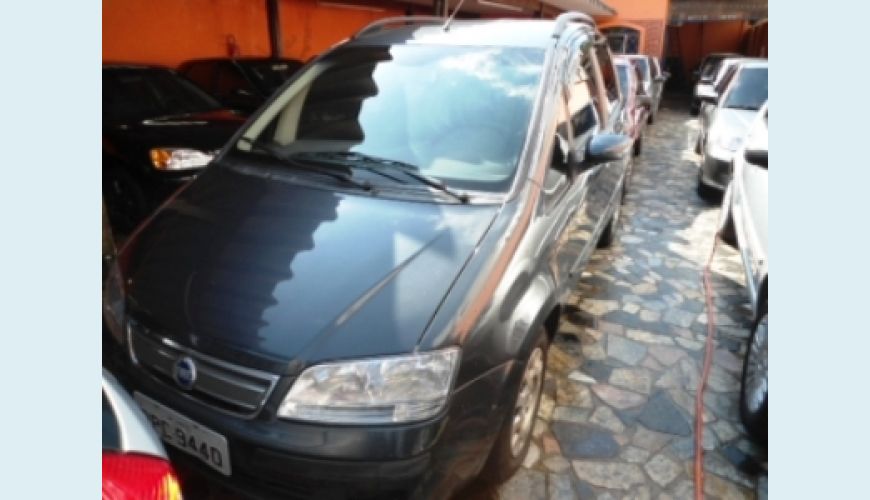 FIAT IDEA ELX 1.4 FLEX - CINZA - 2007 Foto 1 (Grande)