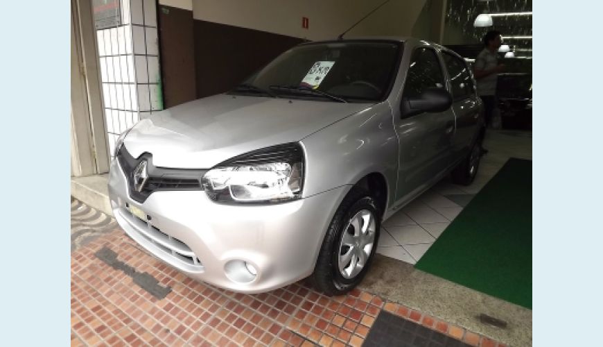 RENAULT CLIO HI-FLEX 1.0 16V 5P - PRATA - 0KM Foto 1 (Grande)